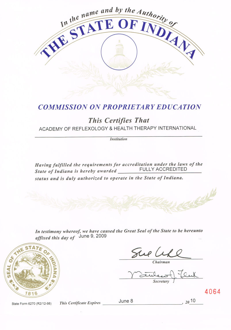 2009 Certificate
