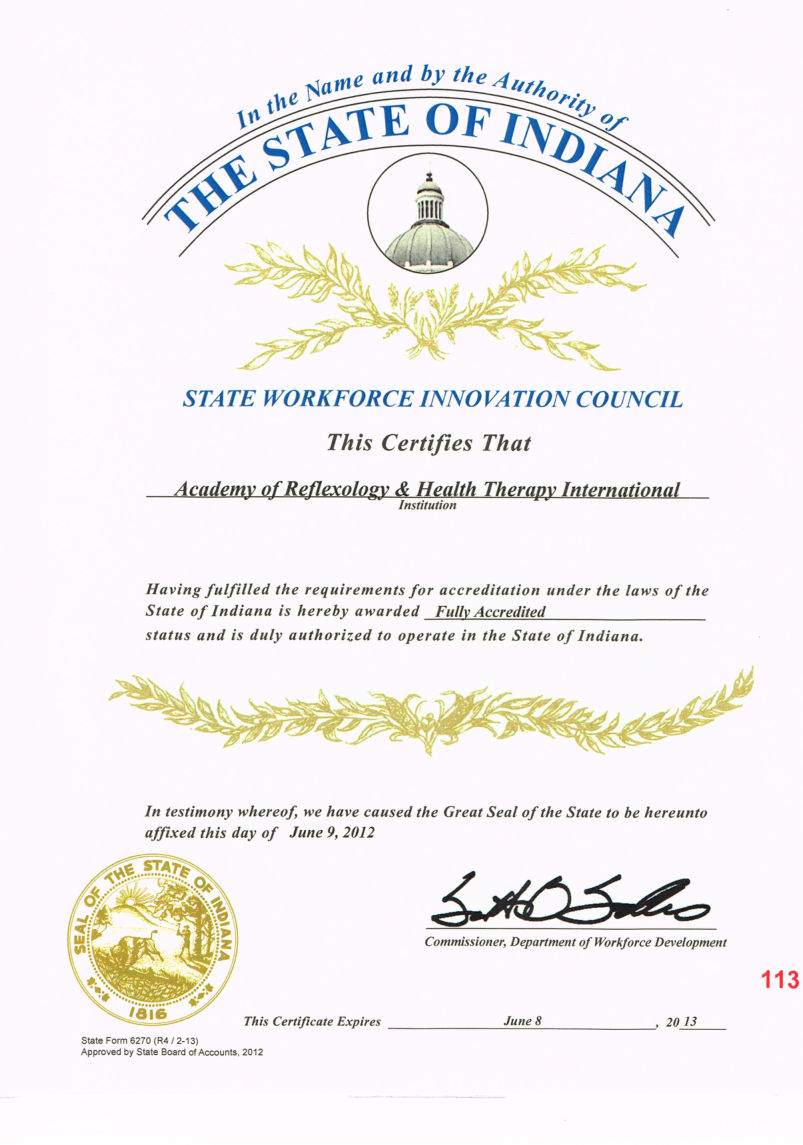 2012 Certificate
